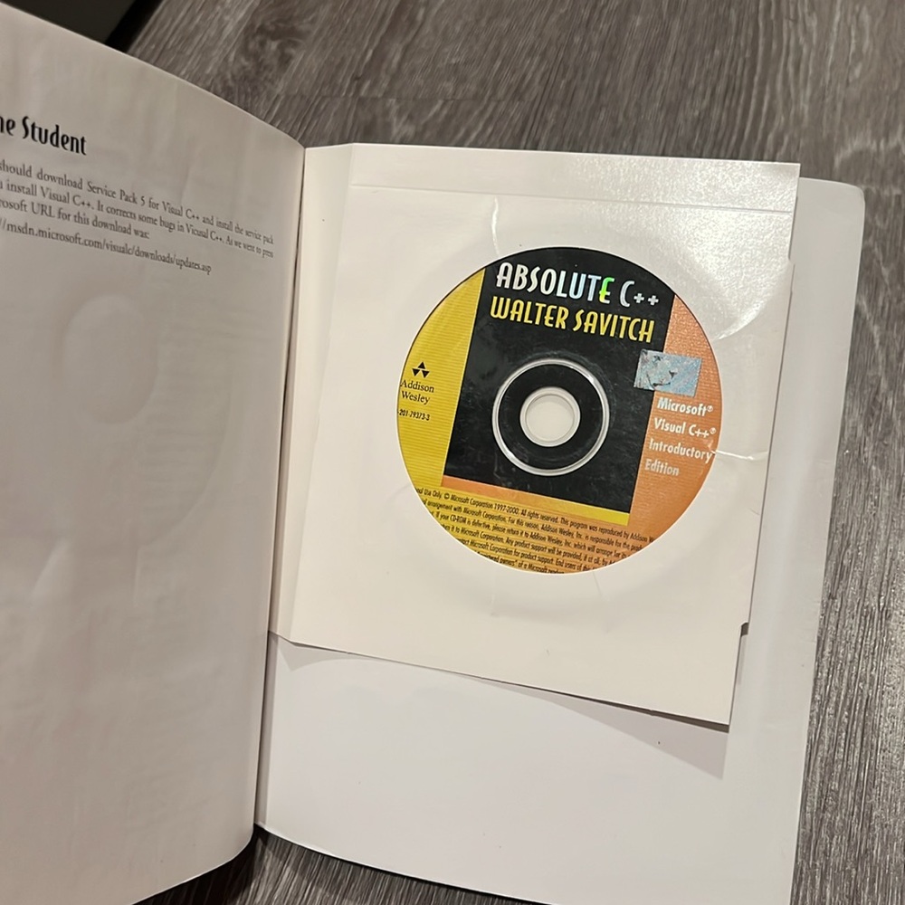 Absolute C++ First Edition Book - Picture 9 of 10